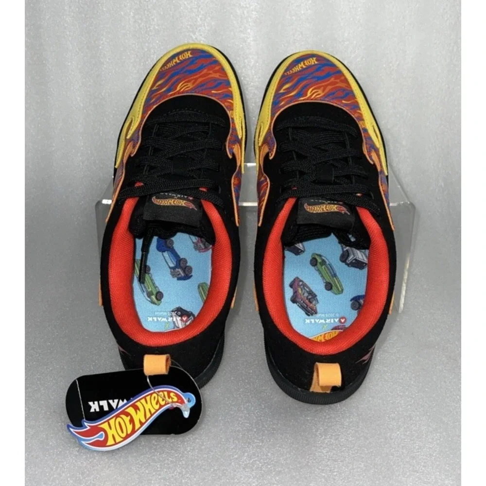 Airwalk‎ x Hot Wheels Classic 2.0 Casual Skate OG Sneakers Big Boys Size 3 New